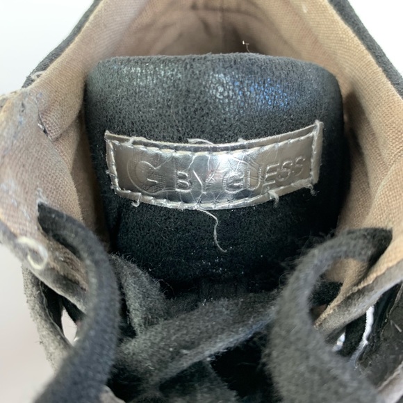 G by Guess Sneakers 6.5 Black PopStar Hidden Wedge - Picture 6 of 8